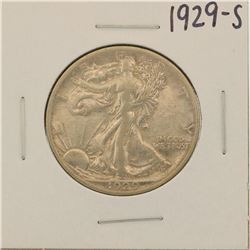 1929-S Walking Liberty Half Dollar Coin