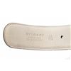 Image 5 : Bvlgari Black Gray Coated Canvas Leather Belt