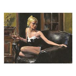 Salli On the Couch II (Yellow Wall) by Perez, Fabian