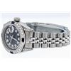 Image 5 : Rolex Ladies Stainless Steel 26MM Blue Diamond Lugs Datejust Wristwatch