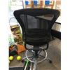 Image 3 : Safco adjustable drafting/work table with adjustable mesh back chair on wheels