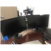 Image 1 : 2-HP Monitors V241p and 2 office trays