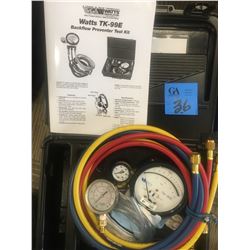 Watts TK-99E Back Flow Preventer Test Kit