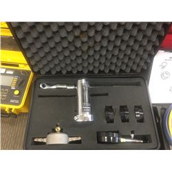 Pollard water. Hydrant Flow regulating Testing kit, w/case