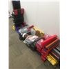 Image 7 : Wheel chock, emerg road marker kits, spill kit,welding helmet, tow ropes, winter kits,walk station, 