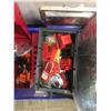 Image 8 : Wheel chock, emerg road marker kits, spill kit,welding helmet, tow ropes, winter kits,walk station, 