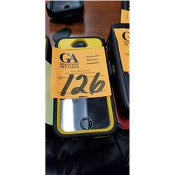 5 IPhones with cases