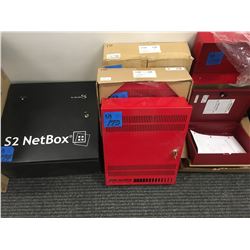 Red Power Booster Power Supply For Fire Alarm