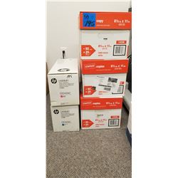 3 BX Copy Paper 8 1/2 X 11 Plus 2 - HP Laserjet Print Cartridges CE343AC/CE341AC