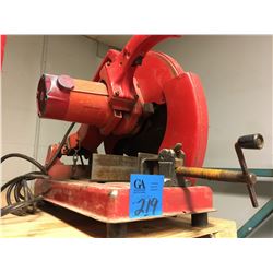Milwuakee Steel cutting chop saw