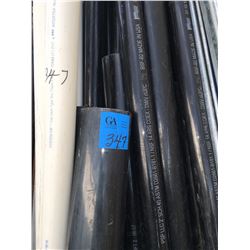 Assorted ABS/PVC + Metal Channel (Outside) Pipes + Lengths