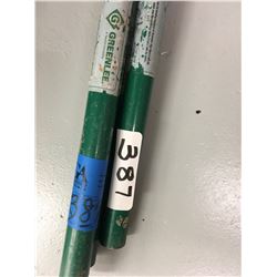 3- Greenlee 1/2" Pipe Bender