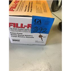 Fill-Rite Rotary Pump MD# SD62