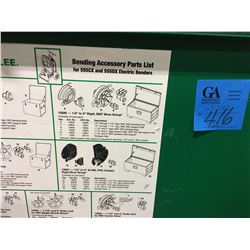Greenlee Bending Shoe for 55CX Plus 555DX