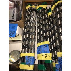 2- Bundles of 5 - 15"  7/8" Auger Bits