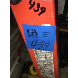 1- Sturdy 4' Ladder Plus 2 Ton Chain Hoist