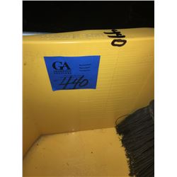 Approx 5 Garbage Containers/ 2 H.D Yellow Mop Pails/ Misc Sizes of white Boards