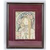Image 2 : ALPHONSE MUCHA Czech 1860-1939 Gouache on Paper