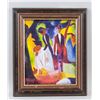 Image 2 : AUGUST MACKE German 1887-1914 Gouache on Paper