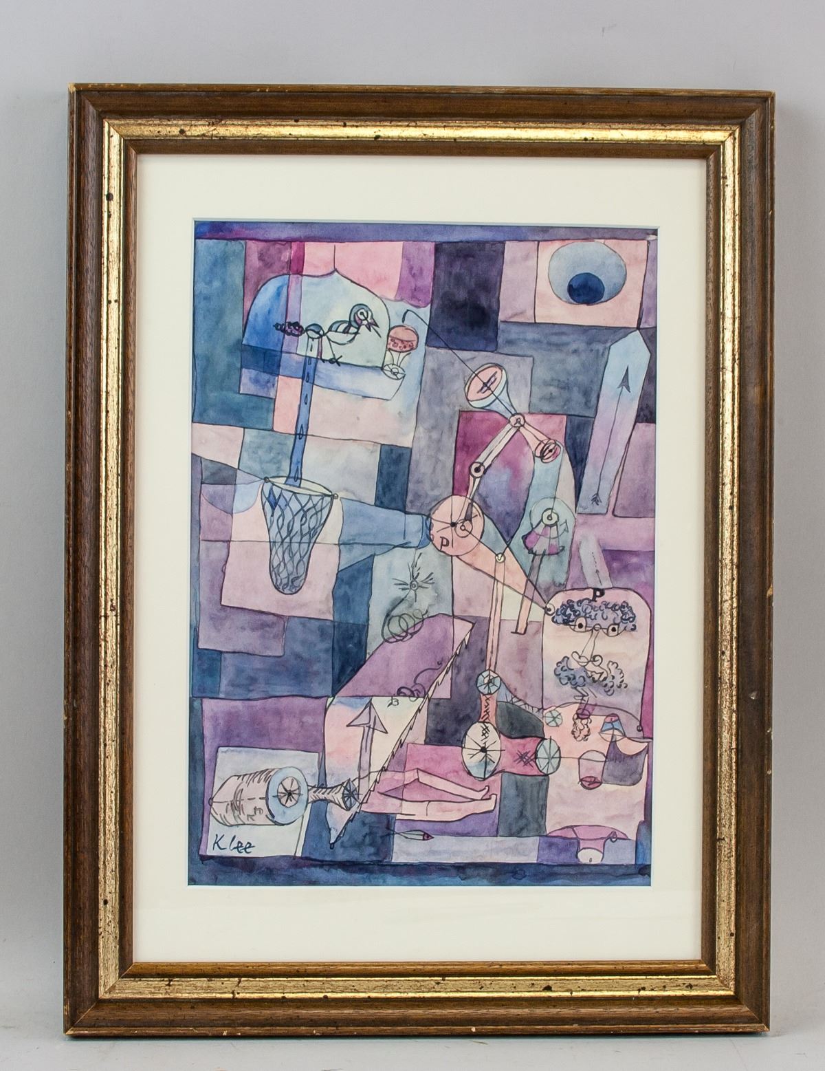 PAUL KLEE Swiss 18791940 Gouache Paper
