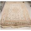 Image 1 : Persian Qum Mardab Silk Rug Retail Value $18,000