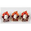 Image 1 : 3 Assorted Soviet Union Young Lenin Pioneer Pins