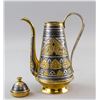 Image 10 : KUBACHI Silver Enameled & Gilt Tea 16-Piece Set