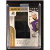 Image 1 : 2017 GAME USED EDITION ALL-STAR GAME BANNER YEAR NATHAN MacKINNON HOCKEY CARD