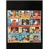 Image 1 : 1960 TOPPS BASEBALL CARD LOT