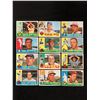 Image 1 : 1960 TOPPS BASEBALL CARD LOT