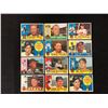 Image 1 : 1960 TOPPS BASEBALL CARD LOT