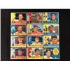 Image 1 : 1960 TOPPS BASEBALL CARD LOT