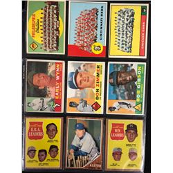 VINTAGE BASEBALL CARD LOT