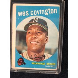 1959 TOPPS #290 WES COVINGTON