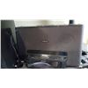 Image 3 : BLACK APPARTMENT SIZE MASTER CHEF MICROWAVE AND SONY IPOD DOCK