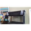 Image 2 : TWO PLASTIC SHOP SHELVES 5 TIER AND 3 TIER