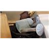 Image 3 : LOT OF PLANTERS, WATERING CAN, AND 6 BOTTLE WINE CASE