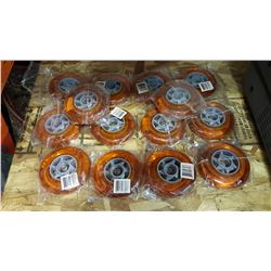 LOT OF NEW SCOOTER REPLACEMENT WHEELS RETAIL $150