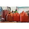 Image 1 : METAL JERRY CAN AND 3 JERRY CANS