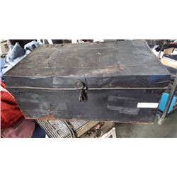 BLACK METAL TOOL BOX