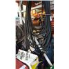 Image 1 : BOX OF COLLATED STAPLES AND ROOFING TORCH WITH 100FT HOSE