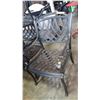 Image 2 : 6 METAL PATIO CHAIRS