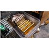 Image 2 : SMALL TOTE OF NEW HINGES