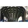 Image 2 : FOUR GREEN PATIO CHAIRS