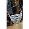 Image 1 : LOT OF TOTES AND TIRES