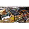 Image 1 : TOOLS BOXES W/ TOOLS, CAMP STOVE, WORK BOOTS, ETC