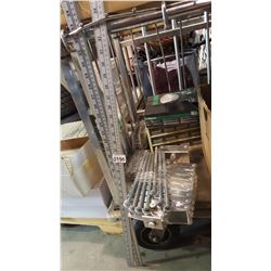 METAL YARD RULERS SHOP HARDWARE AND ACCORDIAN MOUNT