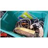 Image 2 : TOTE AND CRATE OF PLUMBING SUPPLIES