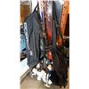 Image 2 : LOT OF SKI BOOTS AND POLES