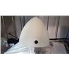 Image 2 : PAINTED GLASS CANDLE HOLDER SET IN BOX AND 2 PENDENT HANGING LIGHTS